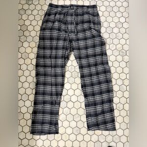 Beverly Hills Polo Club Black and White Checkered pajamas Pants
